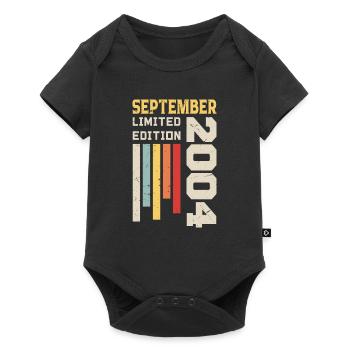 September 2004 Birthday Gift September 2004 - Baby Premium short-sleeve bodysuit - black - Front