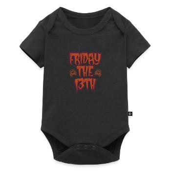 Friday the 13th - Baby Premium Kurzarmbody - Schwarz - Vorne
