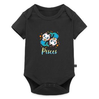 Wake Pray Slay Pisces - Baby Premium short-sleeve bodysuit - black - Front