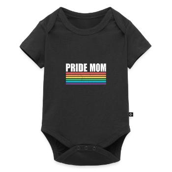 Pride Mom - Communauté du Mois de la Fierté Gaie LGBT - Body à manches courtes Premium Bébé - noir - Devant