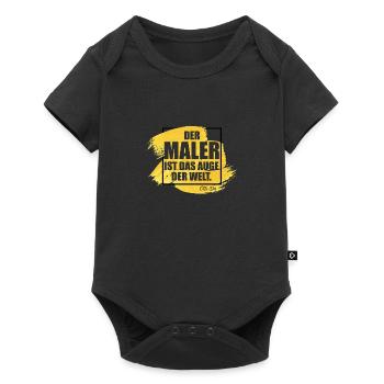Malerei Kunstmaler Bildende Kunst Spruch - Baby Premium Kurzarmbody - Schwarz - Vorne