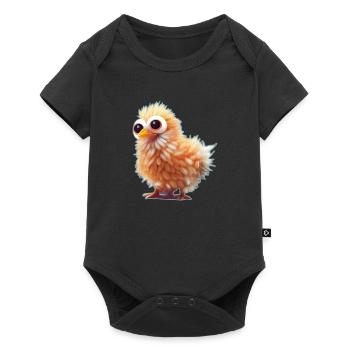Glubschaugen Chicks - Baby Premium short-sleeve bodysuit - black - Front