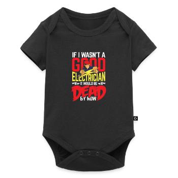 Good electrician - Baby Premium short-sleeve bodysuit - black - Front