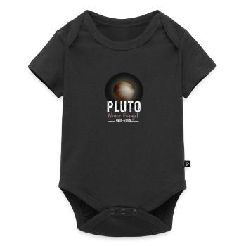 Système solaire Pluton n’oublie jamais 30-06 - Body à manches courtes Premium Bébé - noir - Devant