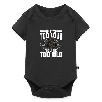 Sound Technician Sound Analog Subwoofer Music - Baby Premium short-sleeve bodysuit - black - Front