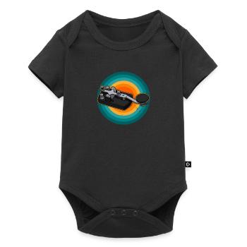Radio Radio Mortar Morse Radio Physics - Baby Premium short-sleeve bodysuit - black - Front