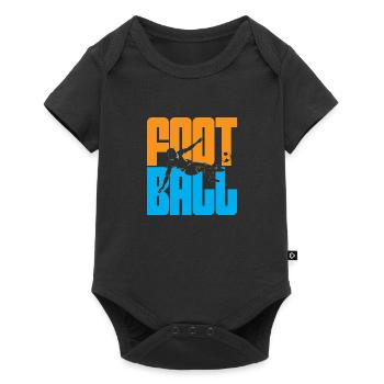 Soccer Soccer Player Kick Soccer - Baby Premium short-sleeve bodysuit - black - Front