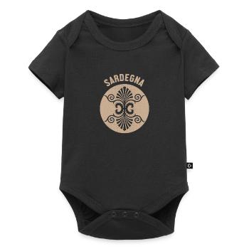 Sardinia Holidays Italia Sardegna Mediterranean - Baby Premium short-sleeve bodysuit - black - Front