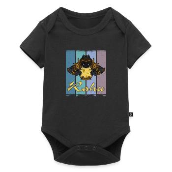 Rahu Tempel Khmer Hindu Traditionell Bayon - Baby Premium Kurzarmbody - Schwarz - Vorne