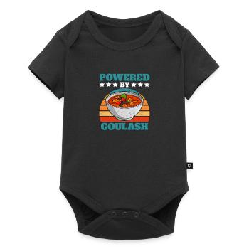 Gulasch Suppe Ungarn Rezept Rindfleisch Koch - Baby Premium Kurzarmbody - Schwarz - Vorne