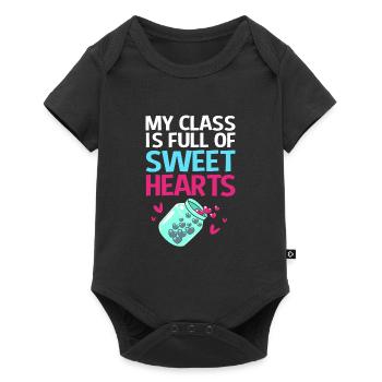 Middle School Teachers - Baby Premium short-sleeve bodysuit - black - Front