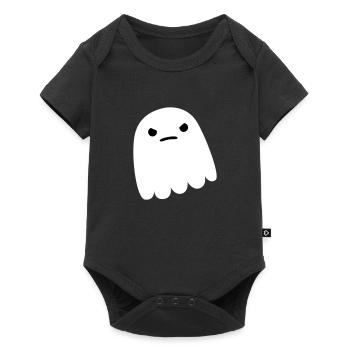 Very unhappy ghost (angry Ghost) - Baby Premium short-sleeve bodysuit - black - Front
