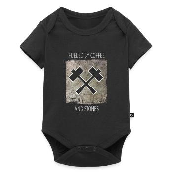 Stonemason Stone Sculptor Saying - Baby Premium short-sleeve bodysuit - black - Front