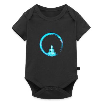 ENSO, Zen, méditation, Bouddha, Bouddhisme, Japon - Body à manches courtes Premium Bébé - noir - Devant