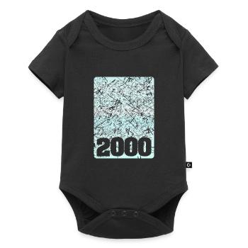 Numéro 2000 - Body à manches courtes Premium Bébé - noir - Devant