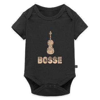 Bosse en tant qu’alto - Body à manches courtes Premium Bébé - noir - Devant