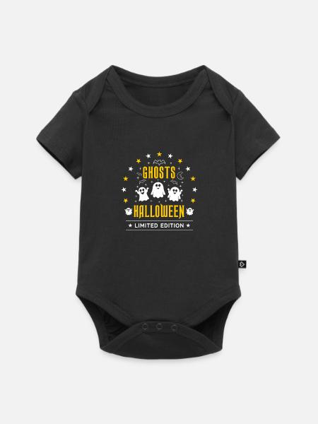 Halloween - Baby Premium Kurzarmbody - Schwarz