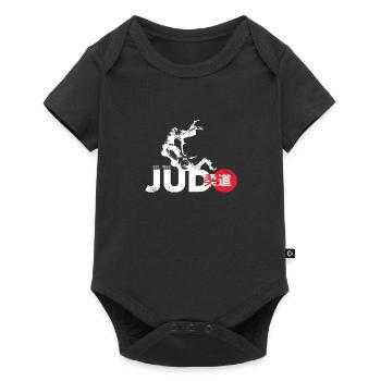 judo - Baby Premium short-sleeve bodysuit - black - Front