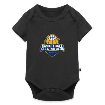 BASKETBALL ALL STAR CLUB DUNK SLAM TEAM MOTIF DE PANIER - Body à manches courtes Premium Bébé - noir - Devant