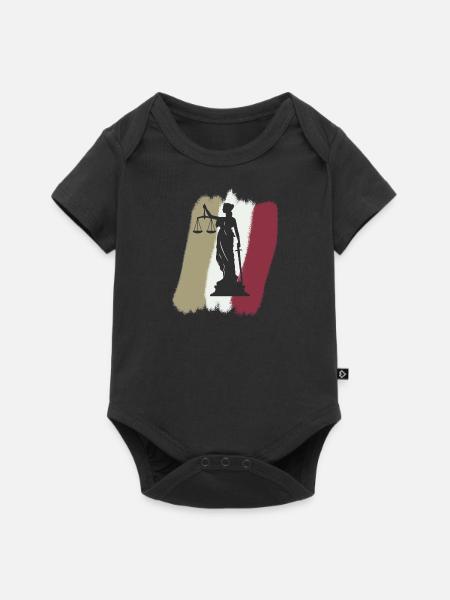 Anwalt Absatz Versicherung - Baby Premium Kurzarmbody - Schwarz