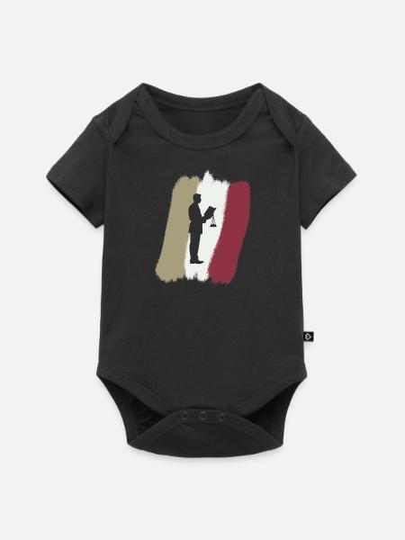 Gericht Versicherung - Baby Premium Kurzarmbody - Schwarz