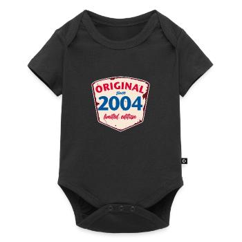 2004 Blechschild - limeted edition - Vintage - Baby Premium Kurzarmbody - Schwarz - Vorne