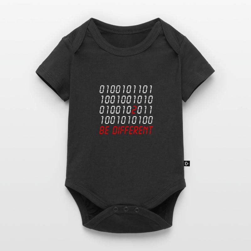 0100101 be different nerd programer gift idea Baby Premium Kurzarmbody