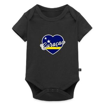Curaçao - Baby Premium short-sleeve bodysuit - black - Front