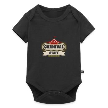 Carnival Staff Funny Circus Event Party For - Baby Premium short-sleeve bodysuit - black - Front
