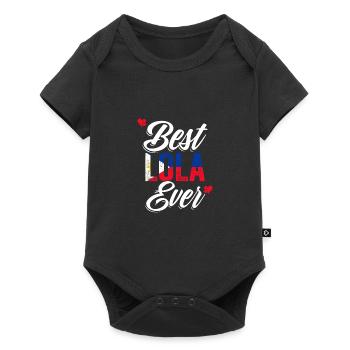 Meilleure Lola jamais géniale Pinoy Love pour Philippine - Body à manches courtes Premium Bébé - noir - Devant