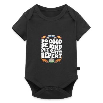 Awesome Do Good Be Kind Animal Rights Advocate - Body à manches courtes Premium Bébé - noir - Devant