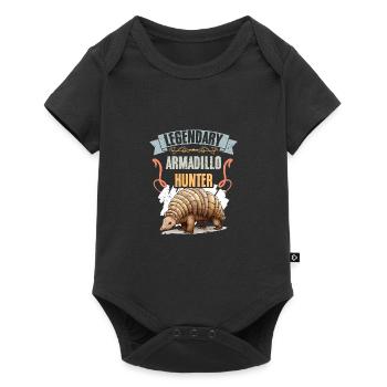 Legendary Armadillo Hunter Awesome Armadillo - Baby Premium short-sleeve bodysuit - black - Front