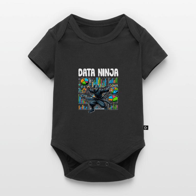 Data Ninja Funny Data Science Deep Learning For Baby Premium Kurzarmbody