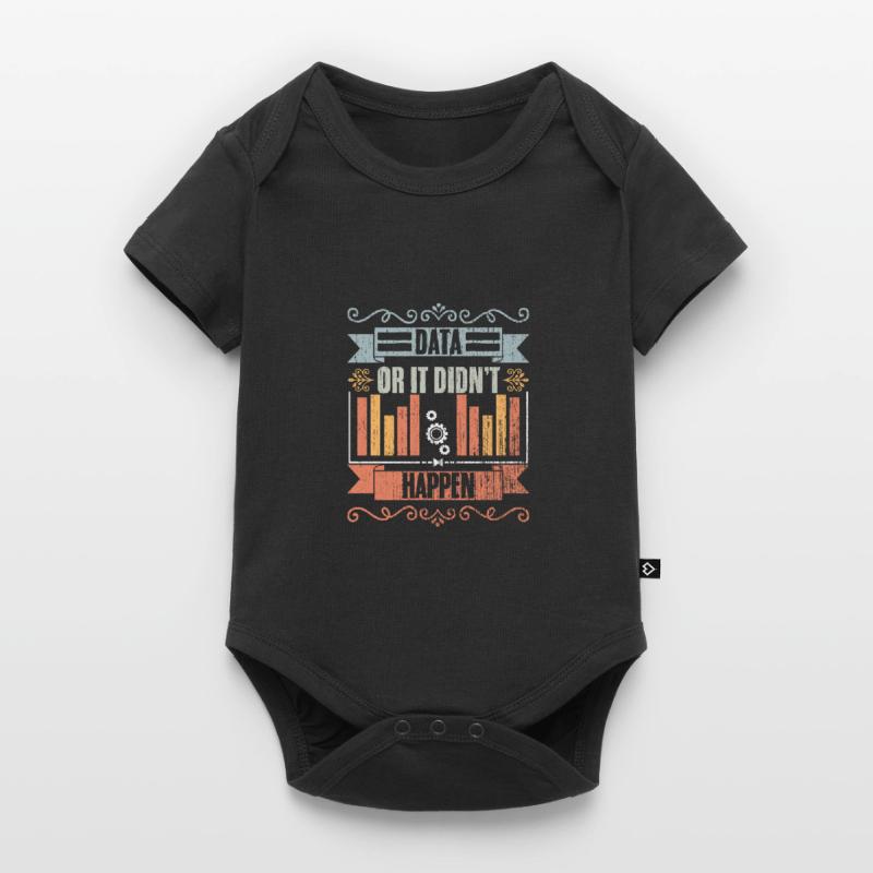 Data Or It Didn't Happen Retro Data Science For Baby Premium Kurzarmbody