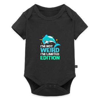 Narwhal - Baby Premium short-sleeve bodysuit - black - Front