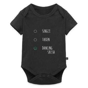 Salsa Dancer Dancer - Baby Premium short-sleeve bodysuit - black - Front