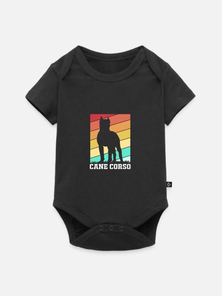 Cane Corso - Baby Premium Kurzarmbody - Schwarz
