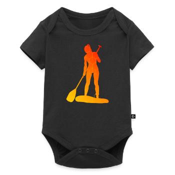 Standup Paddle Standup Paddle Hommes Femmes - Body à manches courtes Premium Bébé - noir - Devant