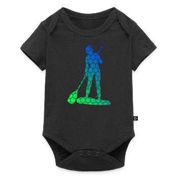 Standup Paddling Stand up Paddling Board Men - Baby Premium short-sleeve bodysuit - black - Front