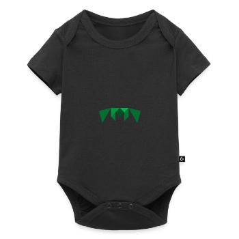 Dragon - Tangram - Body à manches courtes Premium Bébé - noir - Devant