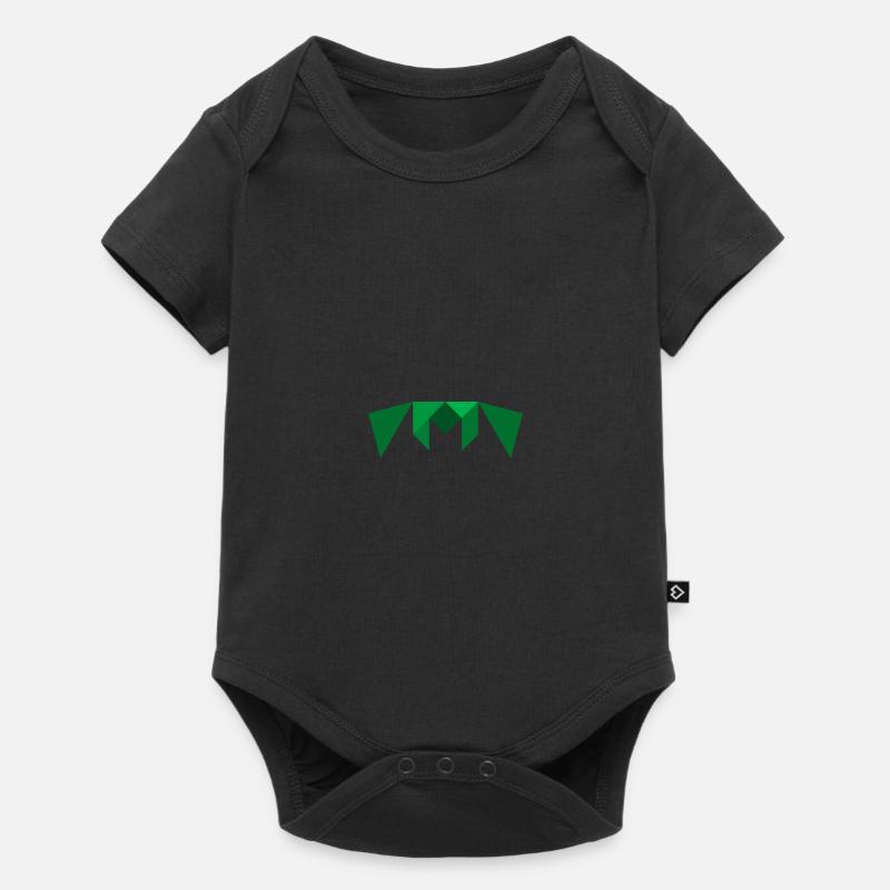 Dragon - Tangram - Body à manches courtes Premium Bébé - noir