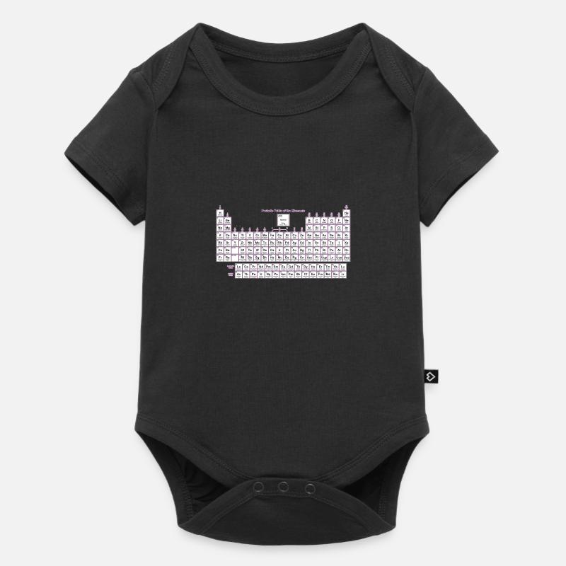 Periodensystem der Elemente - Baby Premium Kurzarmbody - Schwarz