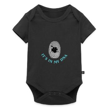 DRUMMER: Drums It's In My DNA - Baby Premium short-sleeve bodysuit - black - Front