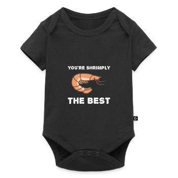 Shrimp youre shrimply the best - Body à manches courtes Premium Bébé - noir - Devant