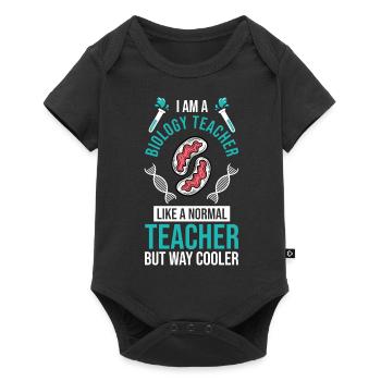 Biologie Bio Enseignants - Body à manches courtes Premium Bébé - noir - Devant