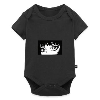 Anime Eyes Black white - Baby Premium short-sleeve bodysuit - black - Front
