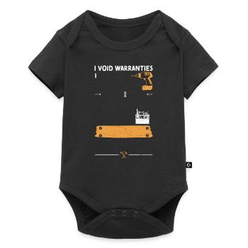 I Annule les garanties - Handyman - Body à manches courtes Premium Bébé - noir - Devant