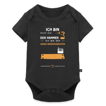 Ich Bin Nicht Nur Der Hammer Ich... - Baby Premium Kurzarmbody - Schwarz - Vorne