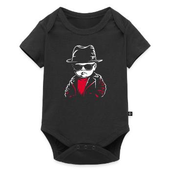 The Mafia Baby - Baby Premium short-sleeve bodysuit - black - Front