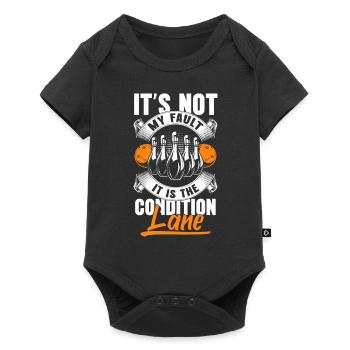 Bowling Ball Hobby Player - Baby Premium short-sleeve bodysuit - black - Front
